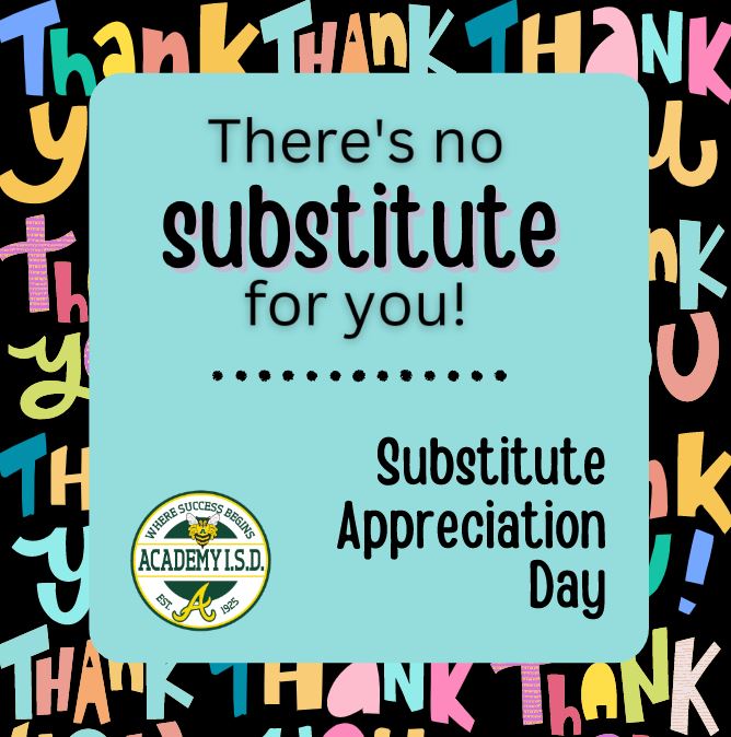  Substitute Appreciation Day